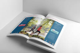 Regional Development Victoria: Healthy Heart of Victoria Framework brochure spread